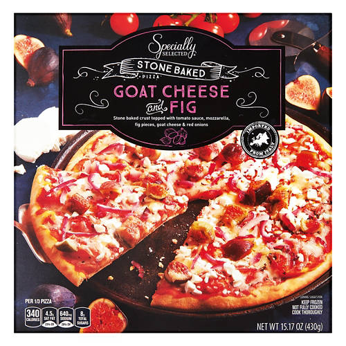 Specially Selected Stone Baked Goat Cheese & Fig Pizza, 15.17 oz